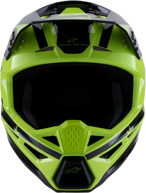 ALPINESTARS Sm3 Heat Helmet Yellow Fluo/Black Glossy Lg - 482-00121L