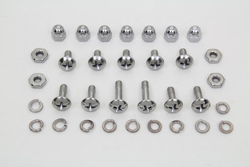 Colony Windshield Mounting Screw Set Chrome - 9200-33