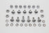 Colony Windshield Mounting Screw Set Chrome - 9200-33