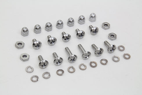 Colony Windshield Mounting Screw Set Chrome - 9200-33