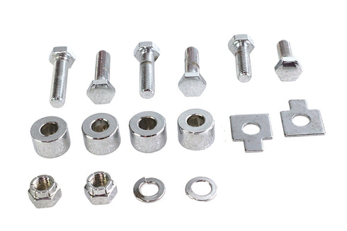 Colony Chrome Oil Tank Bracket Mount Kit - 9205-12