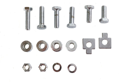 Colony Chrome Oil Tank Bracket Mount Kit - 9205-12