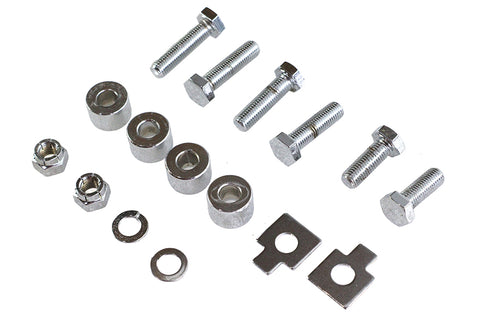 Colony Chrome Oil Tank Bracket Mount Kit - 9205-12