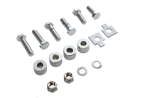 Colony Chrome Oil Tank Bracket Mount Kit - 9205-12