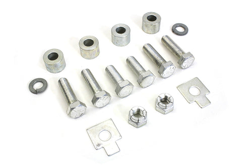 Colony Cadmium Oil Tank Bracket Mount Kit - 9206-12