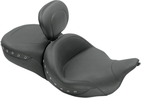 MUSTANG Super Touring Seat - Black Studded - Driver's Backrest - FL '08-'25 79586