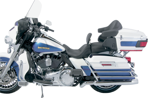 MUSTANG Lowdown Seat with Driver Backrest - Plain - FL '08-'25 79703
