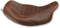 MUSTANG Seat - Wide Tripper™ Solo - without Backrest - Diamond - Brown - FL '08-'25 76722