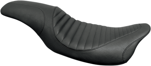 MUSTANG Seat - Tripper™ Fastback - Front Tuck-n-Roll - Black - FL '08+ 76712