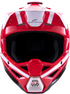 ALPINESTARS Sm3 Heat Helmet Red/White/Black Glossy Md - 482-00118M