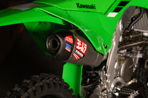 YOSHIMURA Rs 12 System Ss/Al/Cf Kx250f - 961-3418
