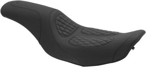 MUSTANG Fastback Perewitz Seat - Diamond - FLHR '97-'07 76980
