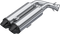 MBRP 4" Dual Slip On Exhaust Pol Performance Series - 241-10067