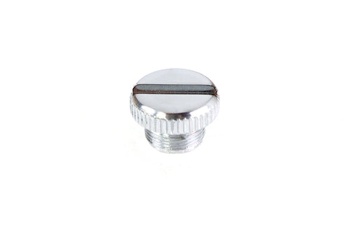 Colony Transmission Filler Plug with Slot Chrome - 9400-1