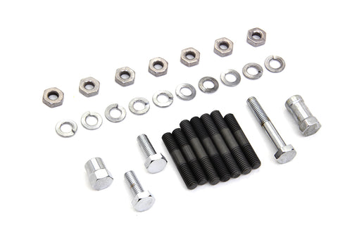 Colony Oil Pump Mount Kit Chrome - 9408-22