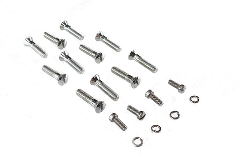 Colony Cam Cover Screw Kit Chrome - 9412-19
