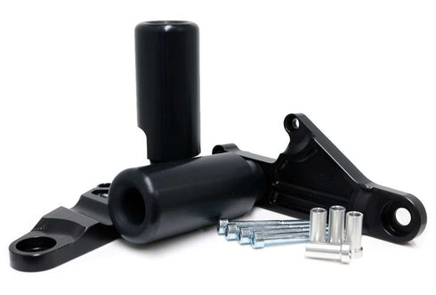 SHOGUN Frame No Cut Sliders Black - 71-1295