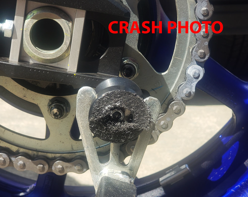 Swingarm Sliders Black