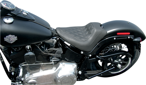 MUSTANG Seat - Wide Tripper™ Solo - without Backrest - Diamond - Black 76762