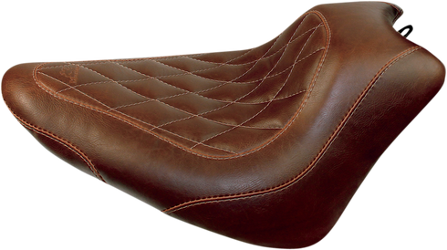 MUSTANG Seat - Wide Tripper™ Solo - without Backrest - Diamond - Brown 76766