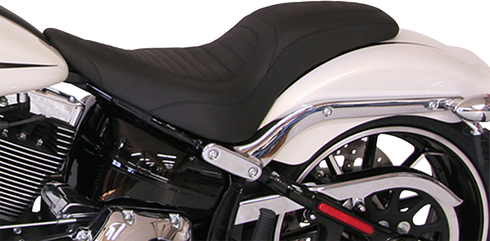 MUSTANG Seat - Tripper™ Fastback - Front Tuck-n-Roll - Black - FXSB 76781