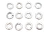 Colony Chrome Lock Washer 5/16 inch Inner Diameter - 9517-12