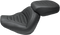 MUSTANG Max Profile Solo Touring Seat - without Driver Backrest - Black - Trapezoid Stitch - FXFB/FXFBS 75887