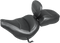 MUSTANG Passenger Touring Seat - Black - Original Stitch - FLHC/FLDE 79331