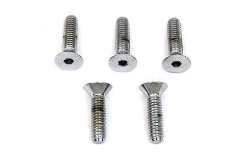 Colony Front Disc Brake Screw Kit Chrome - 9600-5