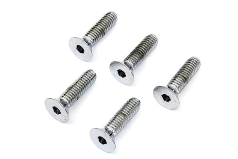 Colony Front Disc Brake Screw Kit Chrome - 9600-5