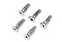 Colony Front Disc Brake Screw Kit Chrome - 9600-5