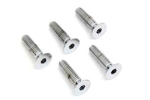 Colony Front Disc Brake Screw Kit Chrome - 9600-5