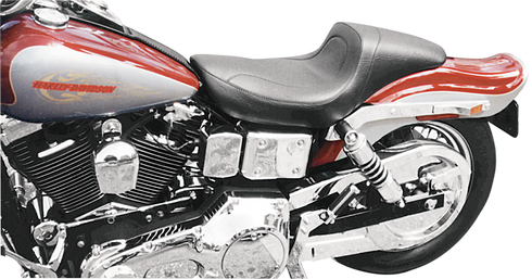 MUSTANG Seat - Fastback™ - Stitched - Black - Dyna '96-'03 75439