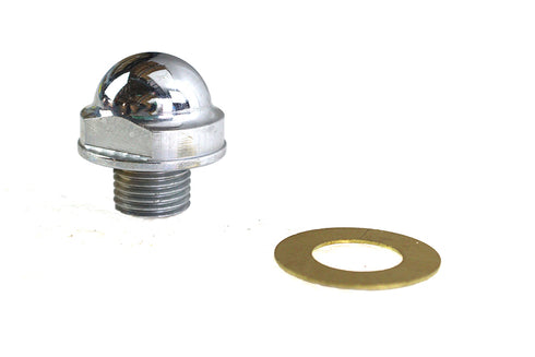 Colony Oil Pump Relief Valve Plug Chrome - 9605-2