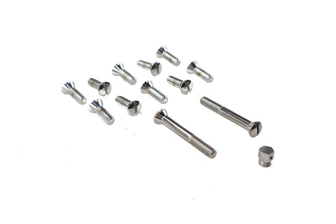 Colony Transmission Top Cover Screw Kit Chrome - 9612-13