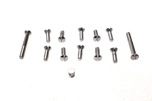 Colony Transmission Top Cover Screw Kit Chrome - 9612-13