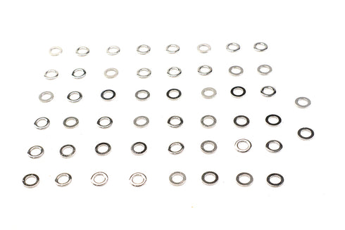 Colony Chrome Flat Washer 1/4 inch Inner Diameter - 9633-50