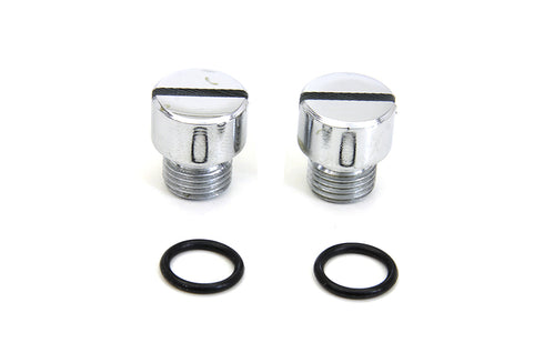 Colony Oil Pump Check and Relief Valve Plug Chrome - 9634-4