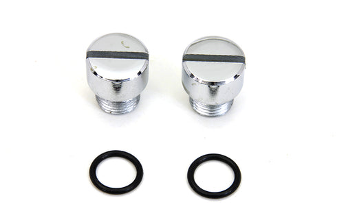 Colony Oil Pump Check and Relief Valve Plug Chrome - 9634-4