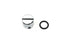 Colony Tappet Oil Screen Plug Chrome - 9644-2
