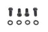 Colony Linkert Carburetor Mount Screws Parkerized - 9672-8