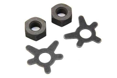 Colony Brake Shaft Nut and Lock Kit Parkerized - 9677-4
