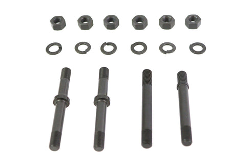 Colony Sprocket Cover Stud Nut Kit Parkerized - 9686-16