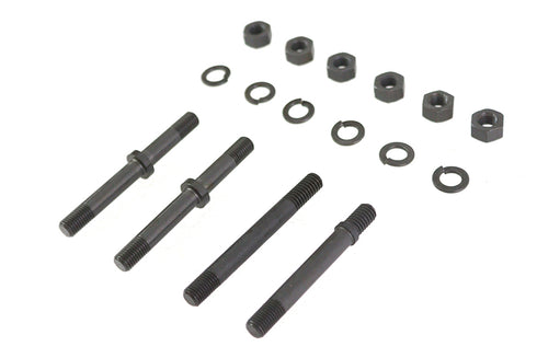 Colony Sprocket Cover Stud Nut Kit Parkerized - 9686-16