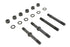 Colony Sprocket Cover Stud Nut Kit Parkerized - 9686-16