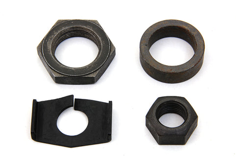 Colony Rear Axle Nut and Lock Kit Parkerized - 9688-4