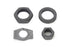 V-Twin Parkerized Rear Axle Nut and Lock Kit - 9692-4T