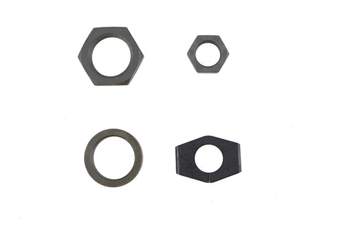 Colony Parkerized Rear Axle Nut and Lock Kit - 9692-4