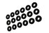 Colony Flathead Headbolt Washer Kit Parkerized - 9698-18