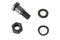 V-Twin Parkerized Tank Hand Shifter Rod End Bolt Kit - 9706-4T